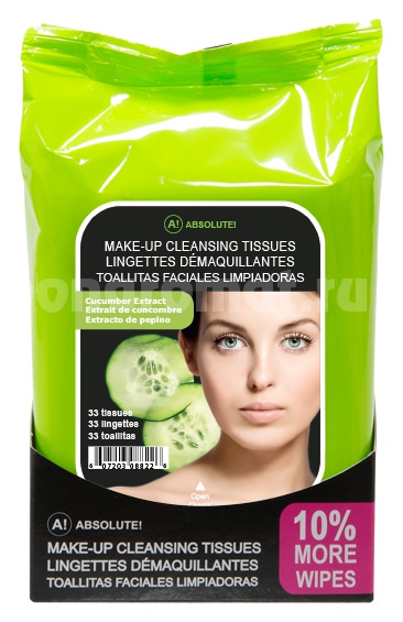     Make-Up Cleansing Tissues Cucumber