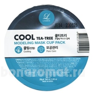         Cool Tea-Tree Modeling Mask Cup Pack