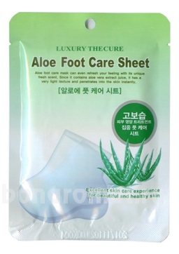       Luxury The Cure Aloe Foot Care Sheet