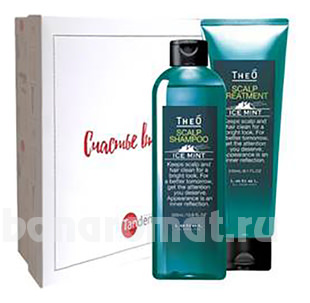   Theo Ice Mint ( Scalp Shampoo + - Scalp Treatment 240)