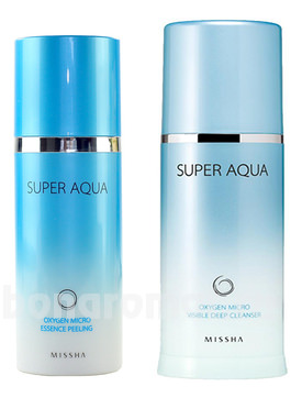      Super Aqua (- Oxygen Micro Essence Peeling +  Oxygen Micro Visible Deep Cleanser 120)