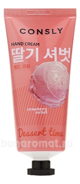        Dessert Time Strawberry Sorbet Hand Cream
