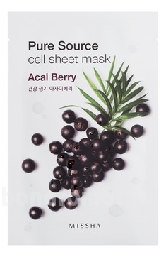        Pure Source Cell Sheet Mask Acai Berry
