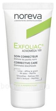        Exfoliac Acnomega 100 Keratoregulating Matifying Care