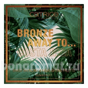     Bronze Away To... Baked Bronzing & Highlighting Palette C01 Costa Rica