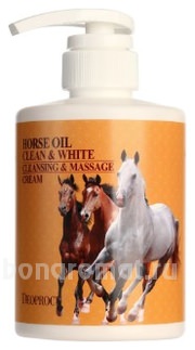         Horse Oil Clean & White Cleansing & Massage Cream