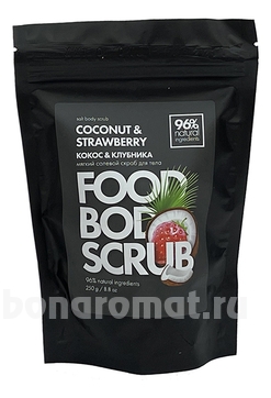      Salt Body Scrub Coconut And Strawberry (  )