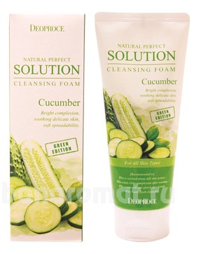       Natural Perfect Solution Cleansing Foam Cucumber