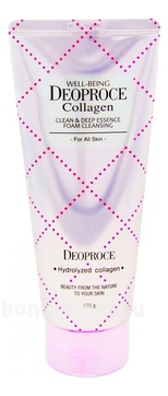      Well-Being Collagen Clean & Deep Essence Foam Cleansing