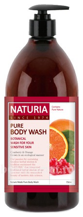       Naturia Pure Body Wash Cranberry & Orange
