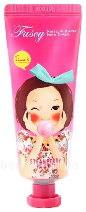        Strawberry Moisture Bomb Hand Cream