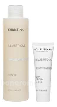    Illustrious Flawless Tone & Rejuvenation Day Kit (  SPF50 +   300)