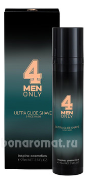  -     4 Men Only Ultra Glide Shave & Face Wash