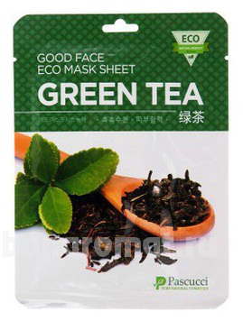         Pascucci Good Face Eco Mask Sheet Green Tea