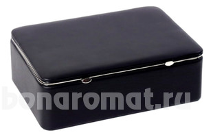        Black Leather Box Shoe (3  2  1 ) 