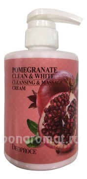         Pomegranate Clean & White Cleansing & Massage Cream