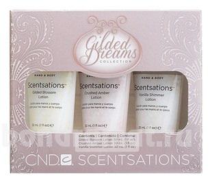       Gilded Dreams Collection  (Crushed Amber Gilded Blossom Vanilla Shimmer)