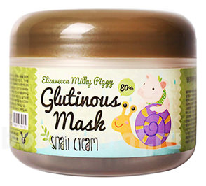 -     Milky Piggy Glutinous Mask 80% Snail Cream
