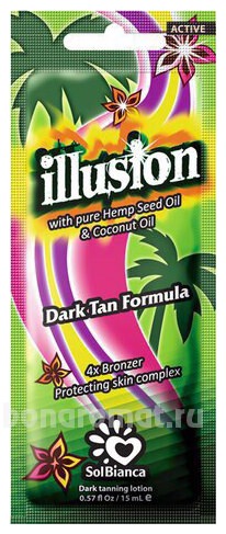      Illusion Dark Tan Formula