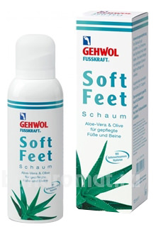           Soft Feet Schaum Aloe-Vera & Olive