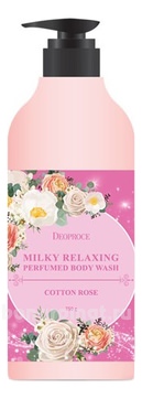       Milky Relaxing Perfumed Body Wash Cotton Rose