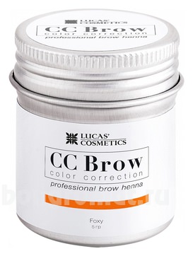     CC Brow Color Correction Professional Brow Henna Foxy