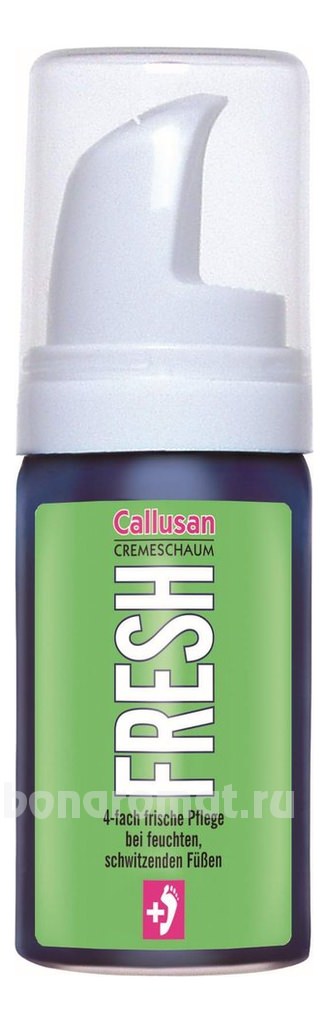 -     Callusan Cremeschaum Fresh