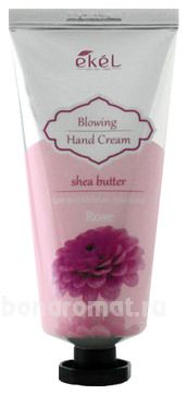        Blowing Hand Cream Shea Butter Rose