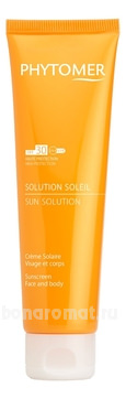     Solution Soleil Creme Solaire Visage Et Corps SPF30