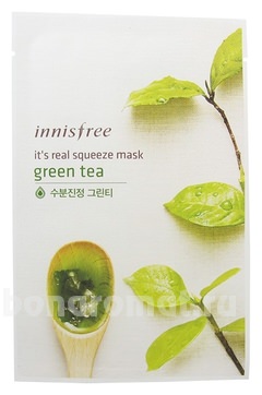         It&#39;s Real Squeeze Mask Green Tea