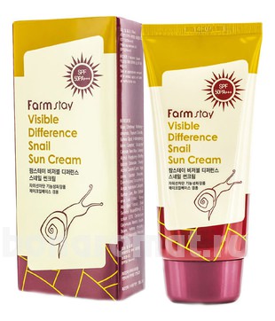        Visible Difference Snail Sun Cream SPF50 PA