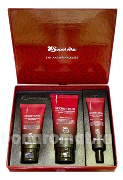        Syn-Ake Wrinkleless (   Foam Cleanser +  Face Cream 50 +      Eye Cream 30)