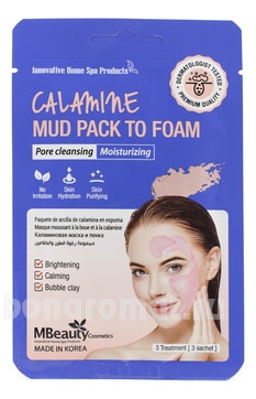 -      Calamine Mud Pack To Foam