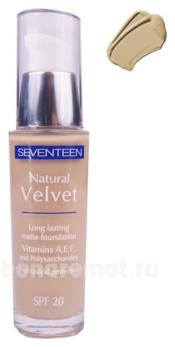     Natural Velvet Longlasting Matte Foundation SPF20