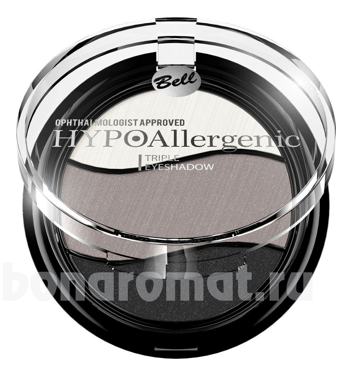     Hypoallergenic Triple Eyeshadow