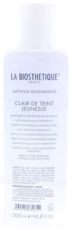     Methode Regenerante De Teint Jeunesse Clinsing Milk