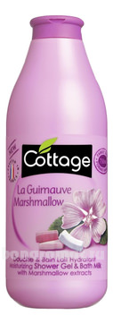 -     Moisturizing Shower Gel And Bath Milk With Marshmallow Extracts