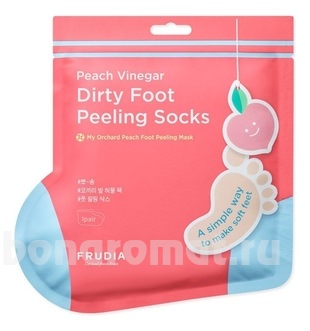 -      My Orchard Peach Foot Peeling Mask 1 