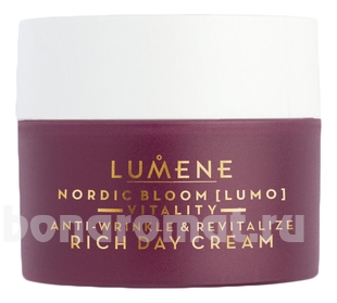      Nordic Bloom [Lumo] Vitality Anti-Wrinkle & Revitalize Rich Day Cream