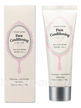 База под макияж etude house face conditioning cream light