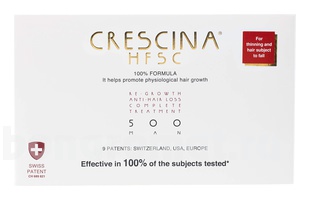    100% Formula Complete Treatment 500 Man ( / Anti-Hair Loss HSSC No20 3,5  / HFSC Re-Growth No20 3,5)