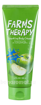       Farms Therapy Sparkling Body Cream Green Apple
