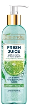      Fresh Juice Detoxifying Micellar Gel With Bioactive Citrus Water