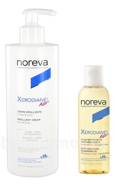  (   Xerodiane Ap+ Creme Emolliente +       Xerodiane AP+ Anti-Irritation Cleansing Oil 100)