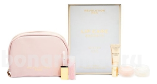    Lip Care Secrets Set ( Lip Balm Honey +  Restore Lip Balm Coconut +  Rescue Lip Oil +  Renew Lip Conditioner + )