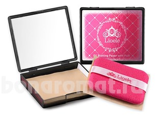       Organic Oil Blotting Paper With Puff 50