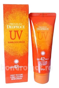       Premium UV Sun Block Cream SPF42 PA