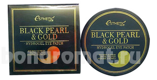             Black Pearl & Gold Hydrogel Eye Patch 60