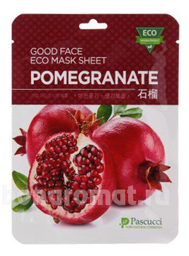        Pascucci Good Face Eco Mask Sheet Pomegranate