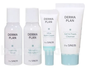    Derma Plan ( Gel To Foam Cleanser +  Soothing Toner 31 +  Balancing Moisturizer 31 +  Ultra Balm Cream 7)